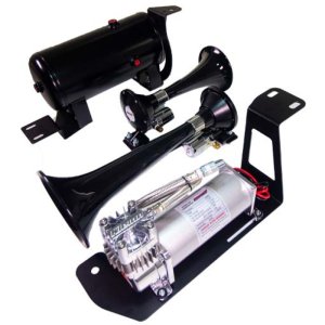 Ford Ranger Onboard Air System with Horns - Kleinn Air Horns - Model 220 Horns - `19-`23